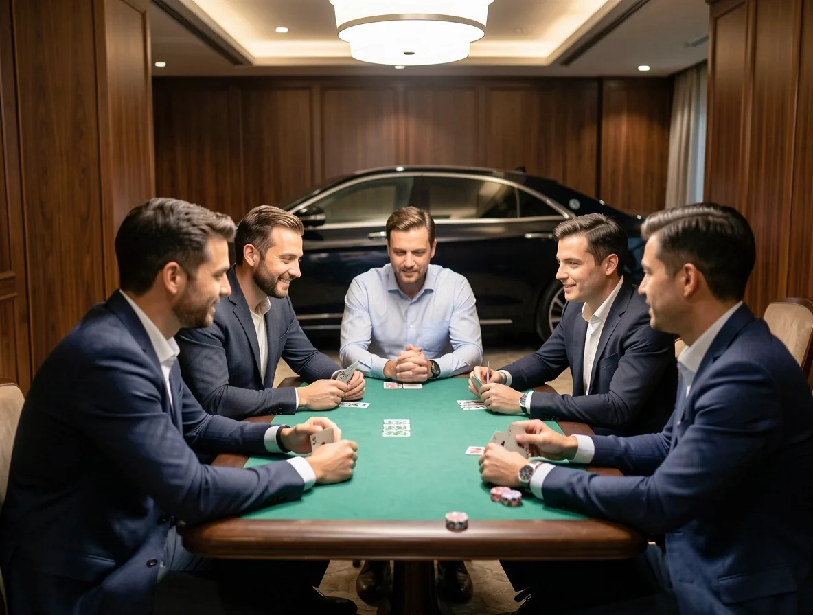 De Wekelijkse Gentlemen's Night in de Dylvoria Poker Lounge te Rotterdam