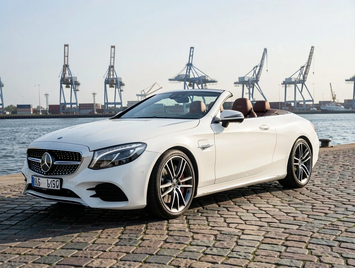 Exclusieve open cabriolet van Dylvoria